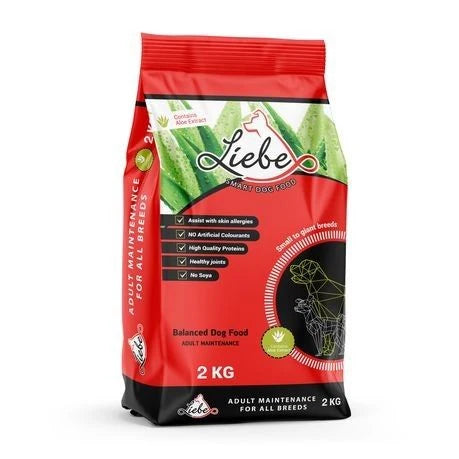 Liebe Adult with Aloe - 20% protein RED (2 - 50kg)