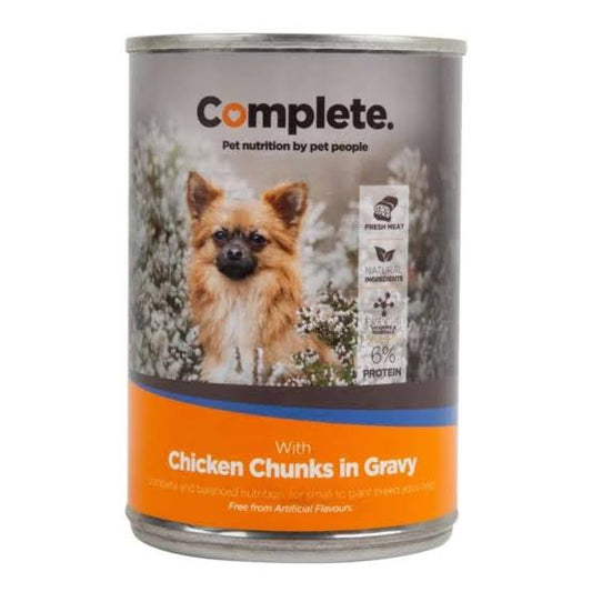 Complete Wet Dog Food - Chicken Chunks (385g)