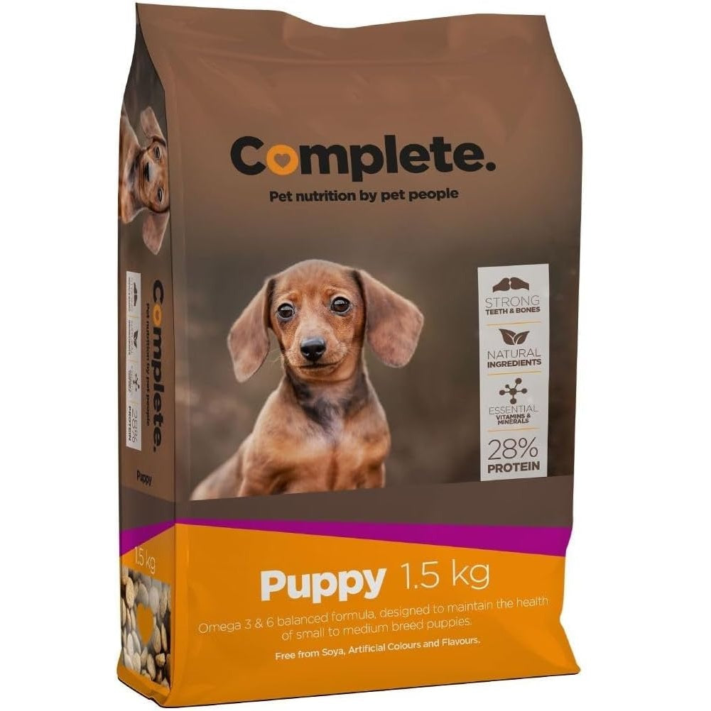 Complete puppy small to medium breed